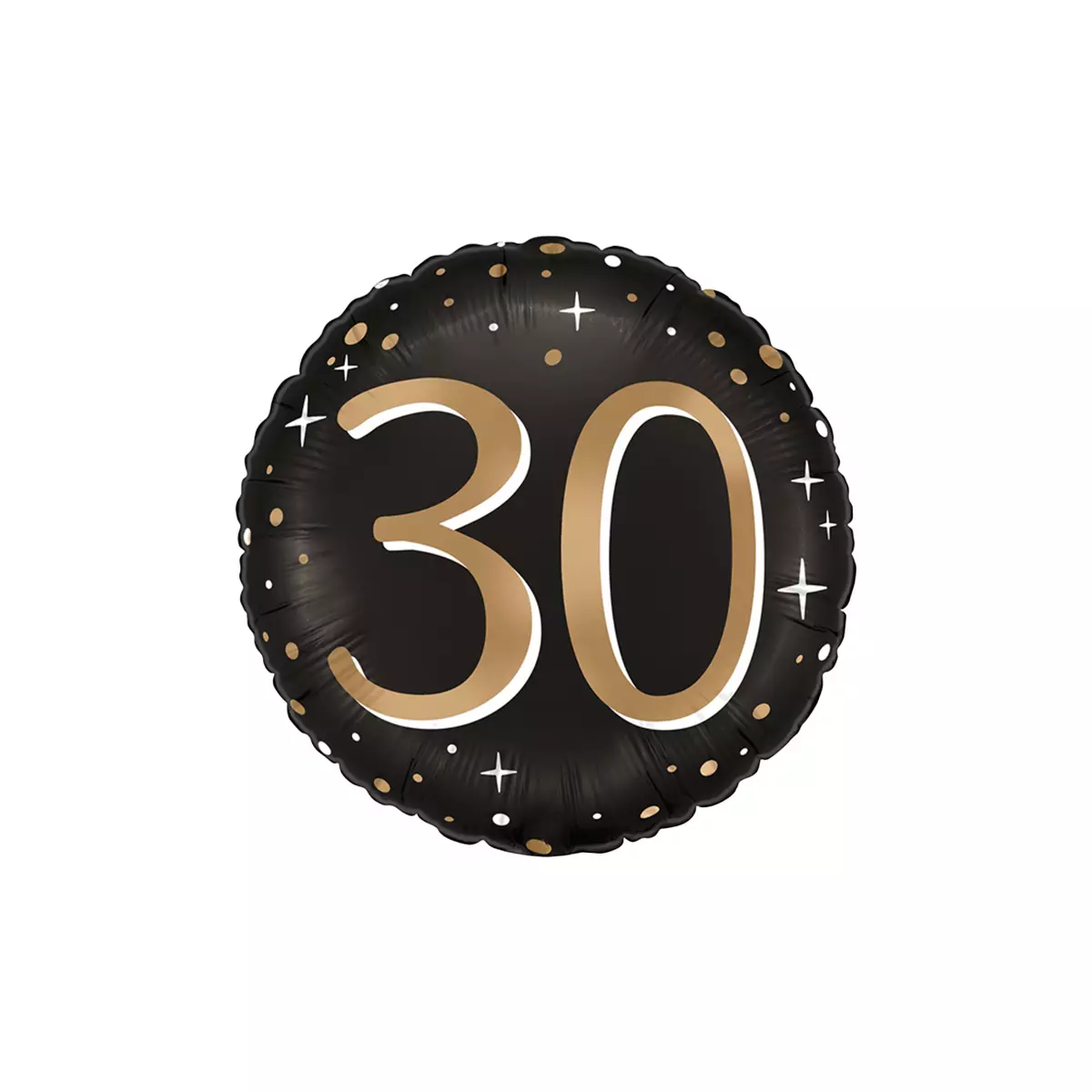 Sparkling 30 folieballong 46cm