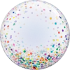 Deco Bubble Colourful Confetti Dots 61CM
