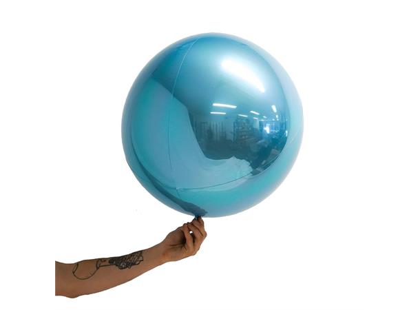 Speilballong lyseblå 51 cm