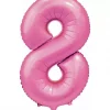 Tallballong 8 satin pink 86 cm