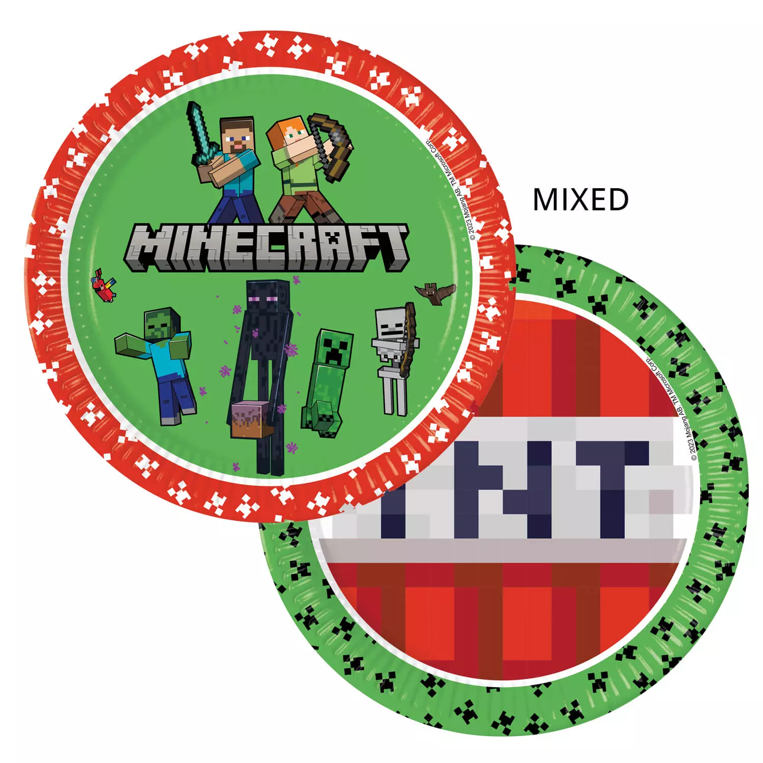 Next generation minecraft fat 23cm 8 pk
