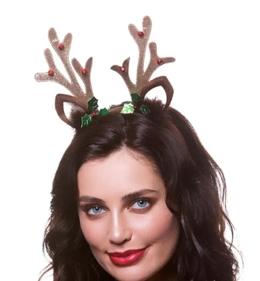 Glitter Reindeer Antlers diadem