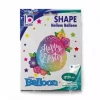 Easter egg flower folieballong