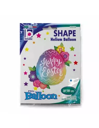 Easter egg flower folieballong