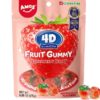 AMOS 4D FRUIT GUMMY STRAWBERRY BURST PEG BAG 170g