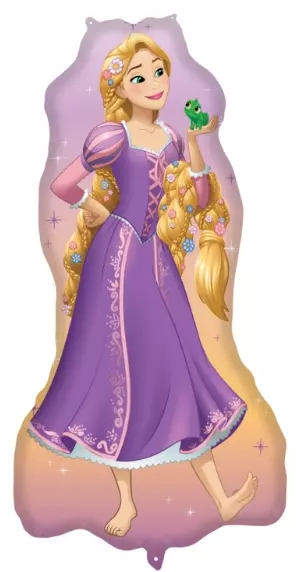 Folienballong 101×58 cm -Rapunzel
