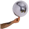 Speilballong sølv metallic 25cm