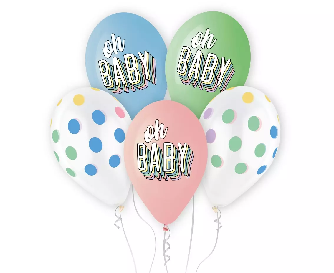 Oh baby ballonger 5pk