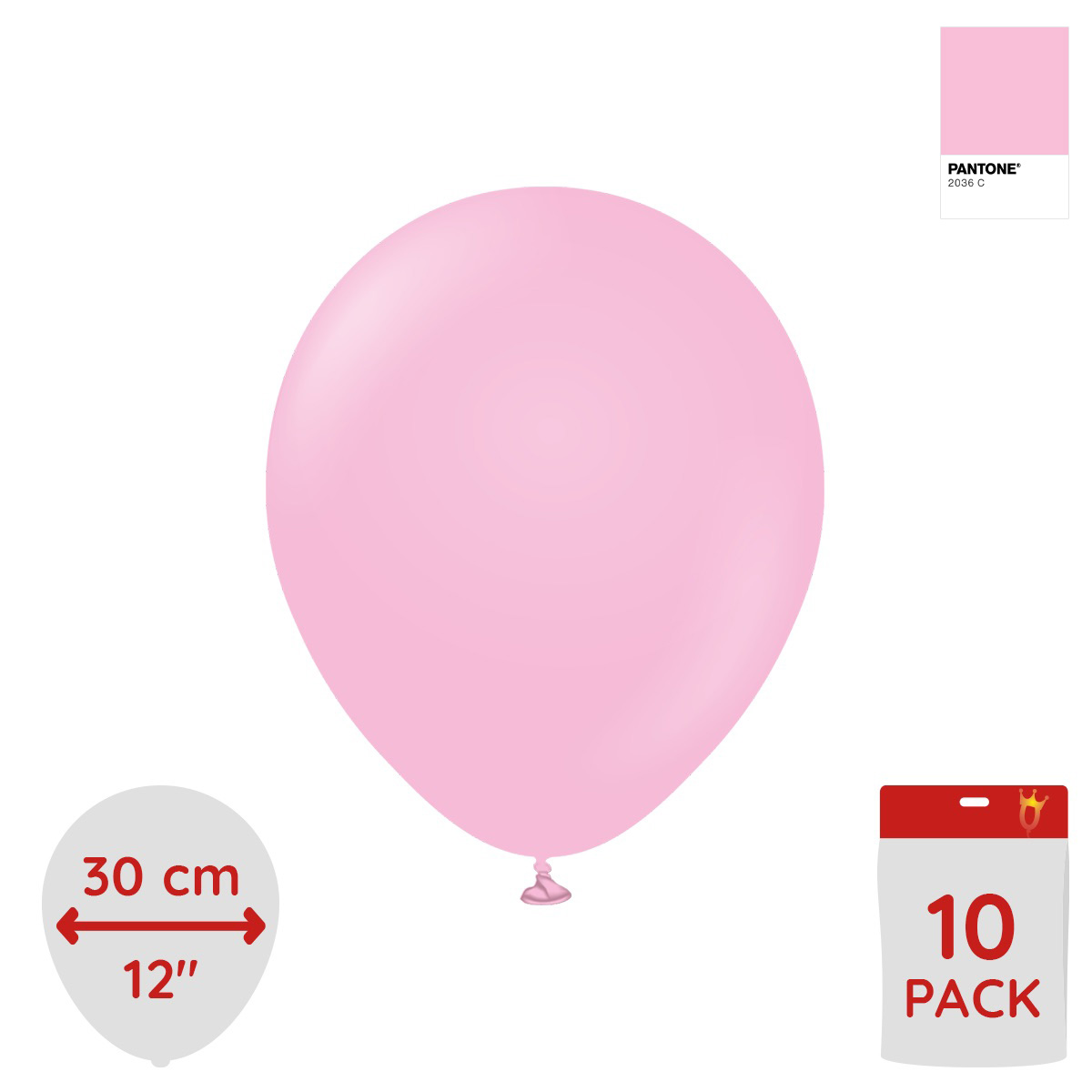 Kalisan Candy pink ballonger 10pk