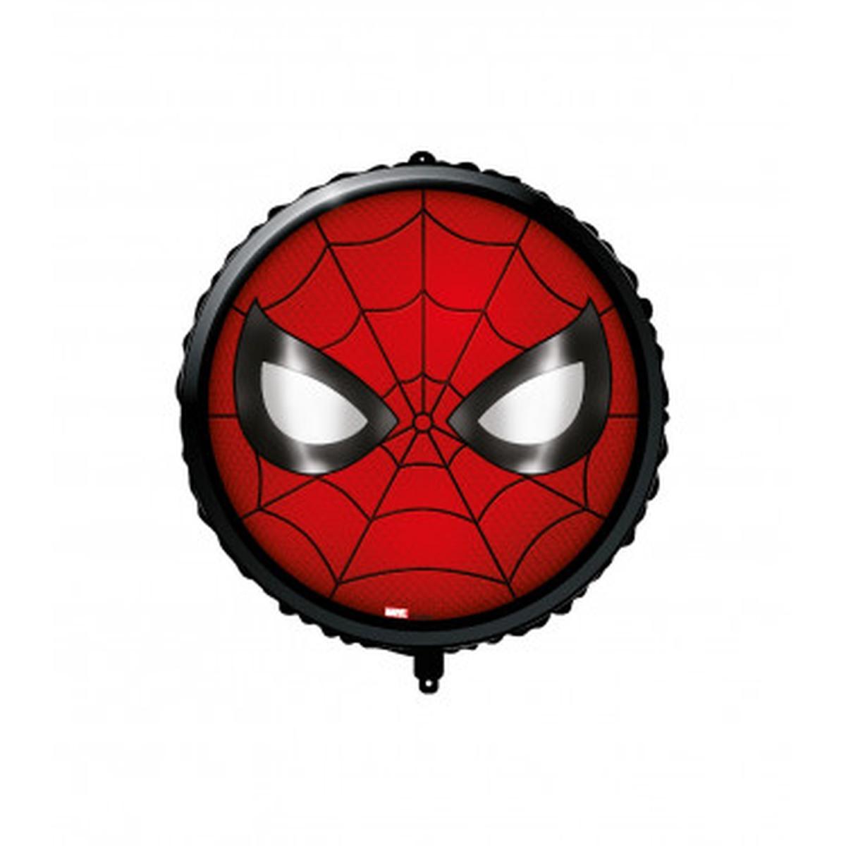 Spiderman face folieballong 46cm