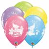 Babyshoer baby elephant ballonger ass.farger 6pk