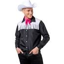Cowboyskjorte svart XL