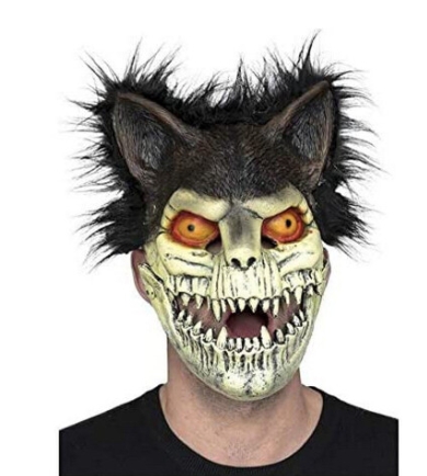 1/2 maske myk kraniemonster