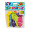 Ballonger Grattis ass.farger 8pk