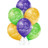 Belbal Eid Mubarak ballonger 6pk 30cm Ø