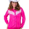 Cowgirl skjorte rosa L