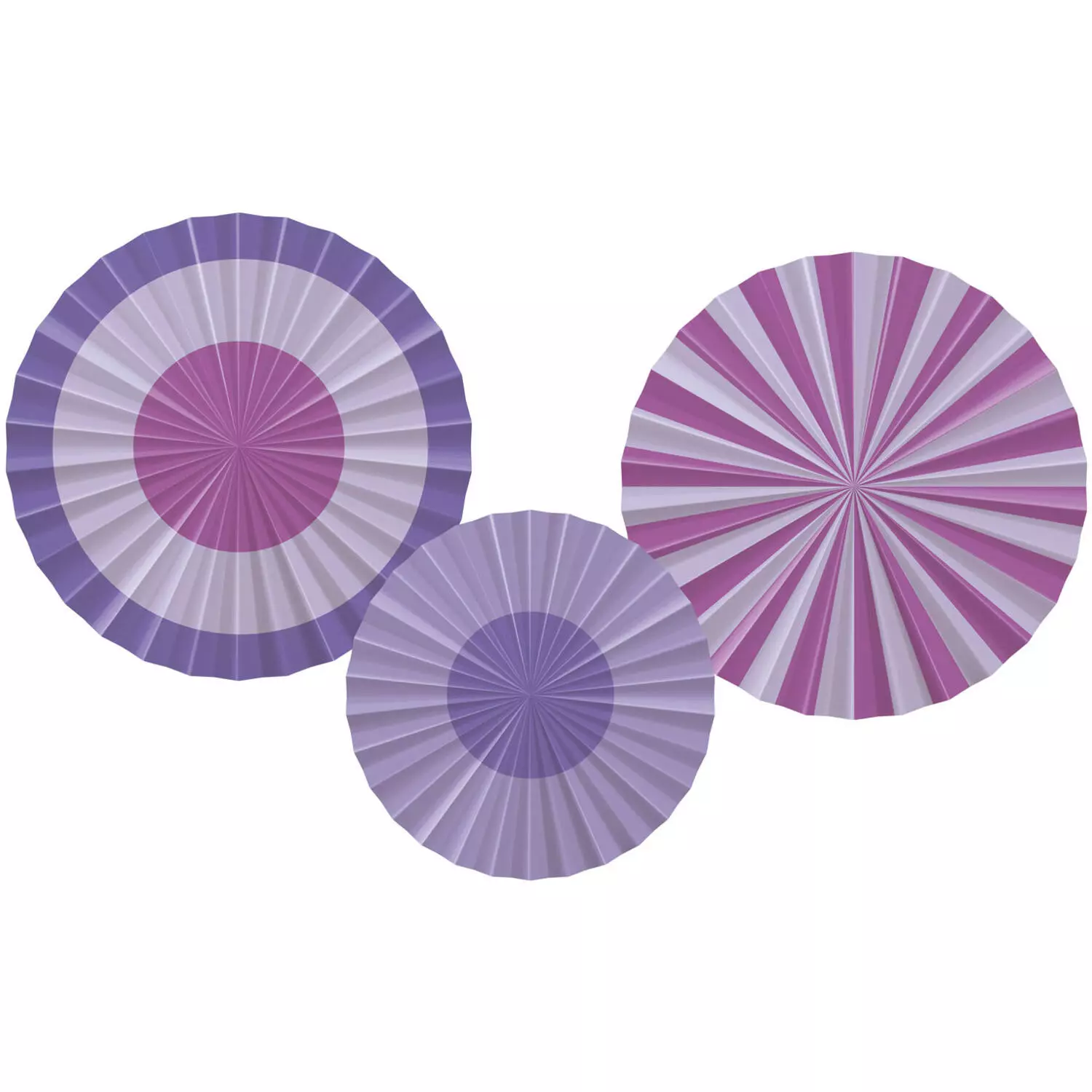 Deco viftesett posh purple 3pk