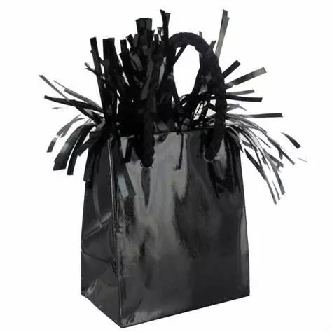 Ballongvekt gavepose svart