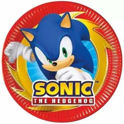 Sonic the hedgedog fat 20cm 8pk