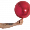 Speilballong rød 25 cm
