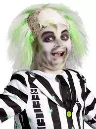 Beetlejuice parykk barn