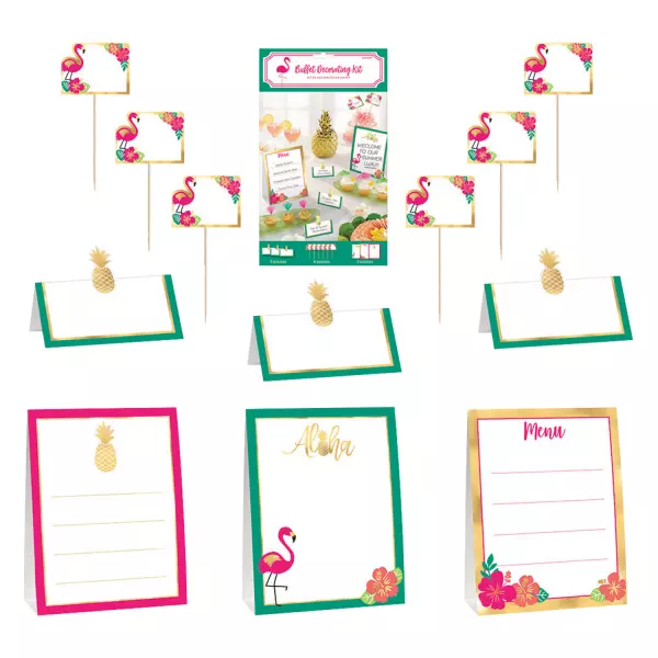 Buffet decorating kit Aloha