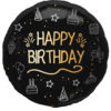 Foil Balloon "Happy Birthday" Shining Glam 45 cm