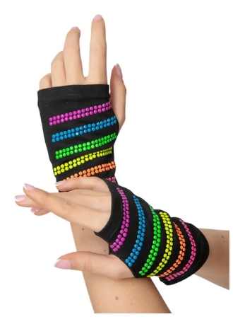 80s hansker neonperler
