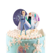 Frozen Elsa Kakedekorasjon 5 figurer i plast