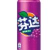 FANTA GRAPE SLIM CAN (ASIAN) 330ml