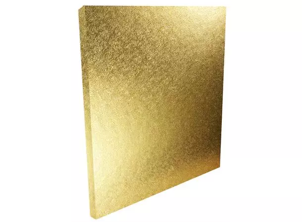 Kakefat avlangt gull 24x12cm