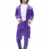 80s purple musician Prince kostyme XL