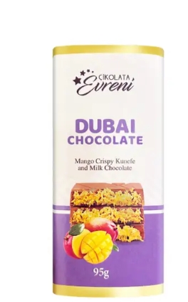 EURENI DUBAI CHOCOLATE MANGO CRISPY 95g (spesialimport)