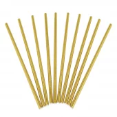 Sugerør gull 24pk