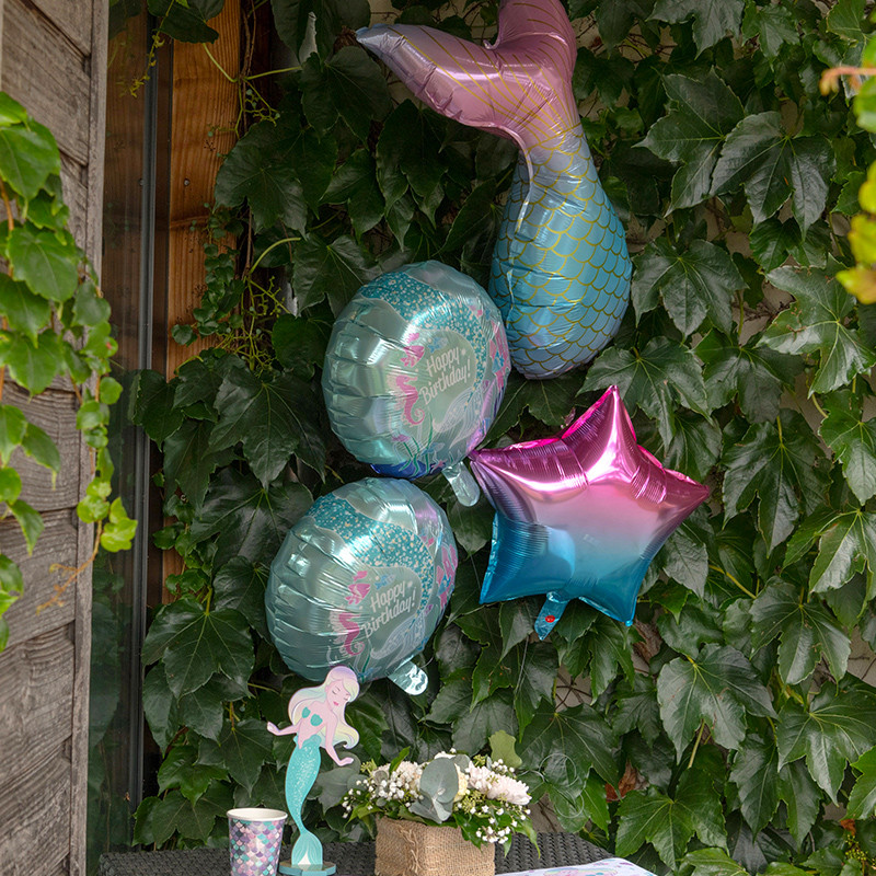 Folieballong kit Mermaid 5pk