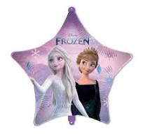 Frost folieballong stjerne 46cm