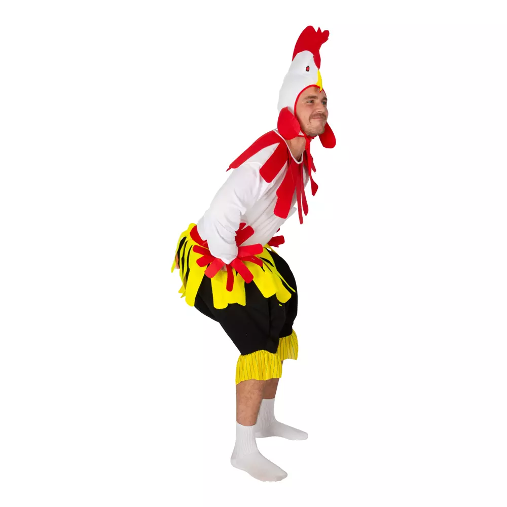 Rooster kostyme (onesize)