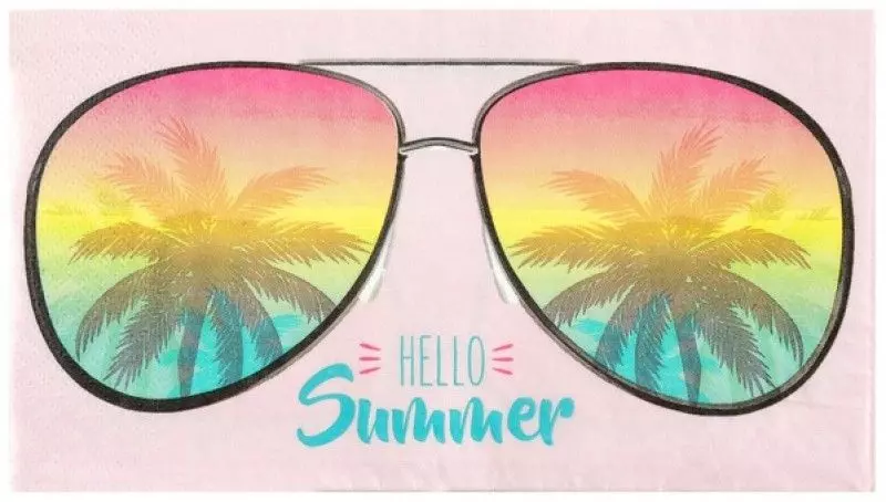 Servietter Hello summer 20pk