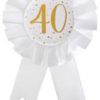 40 år gold age rosette