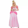 Princess peach super mario kostyme S