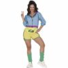 89s neon roller girl L