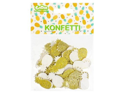 Konfetti glitter ananas