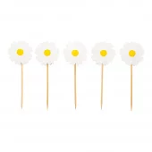 Cake picks solsikker 10 pk