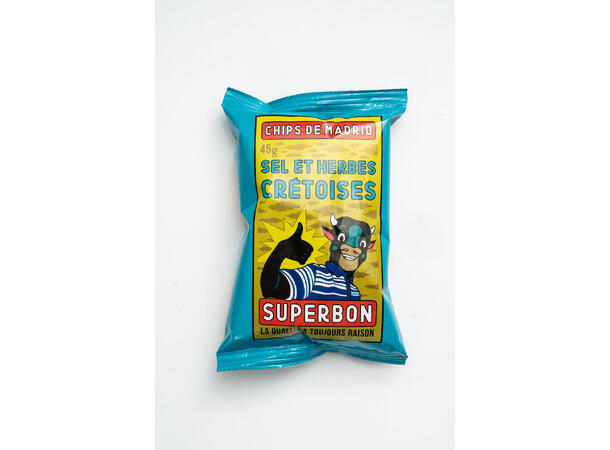 Superbon Chips cretan herbs 45g