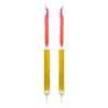 2 pk Isfakler med rosa flamme