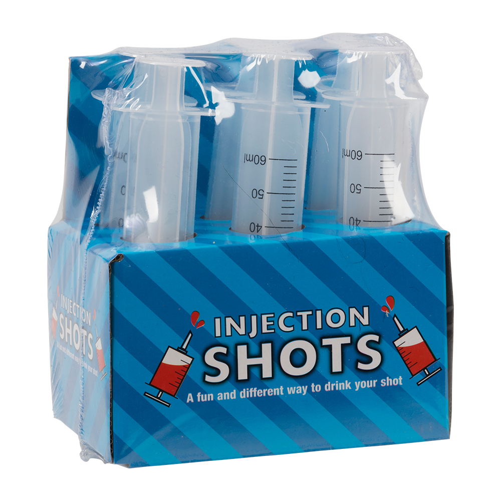 Injection shots 6-pk