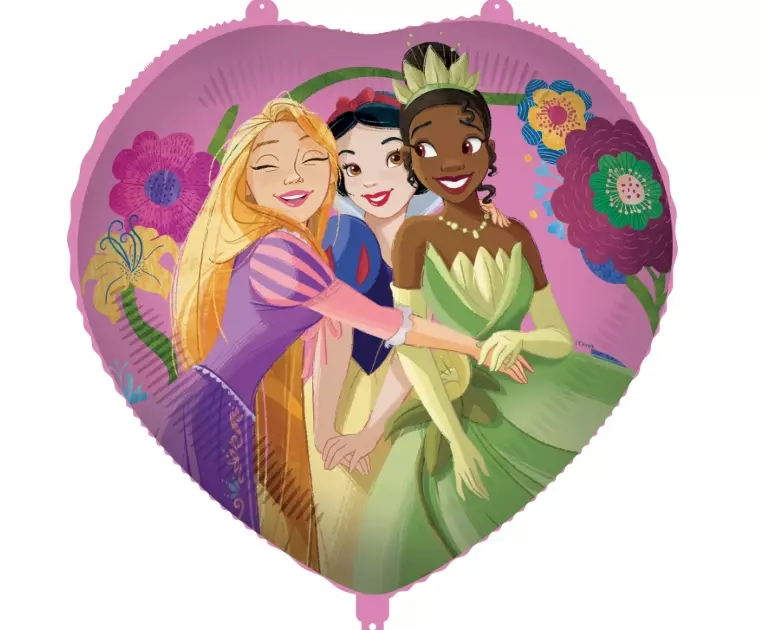 Princess live your story folieballong hjerte