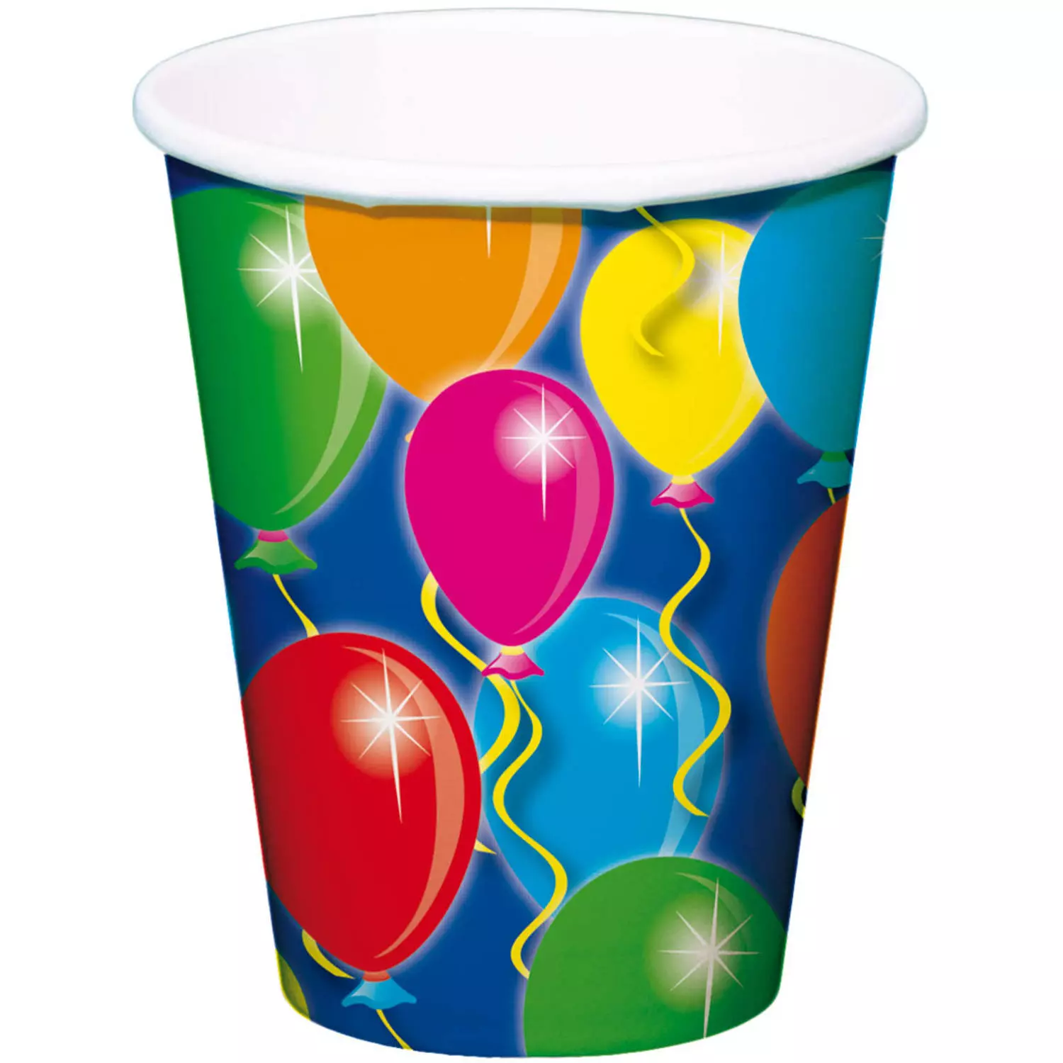 Pappkopper sparkling balloons 8pk