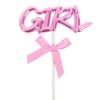 Cake topper GIRL 17,5cm