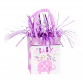 Ballongvekt baby rosa
